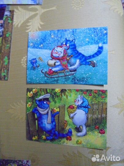 Метафорич карты Синие коты Рина Зенюк