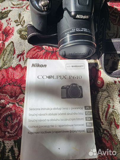 Фотоаппарат Nikon coolpix P 610