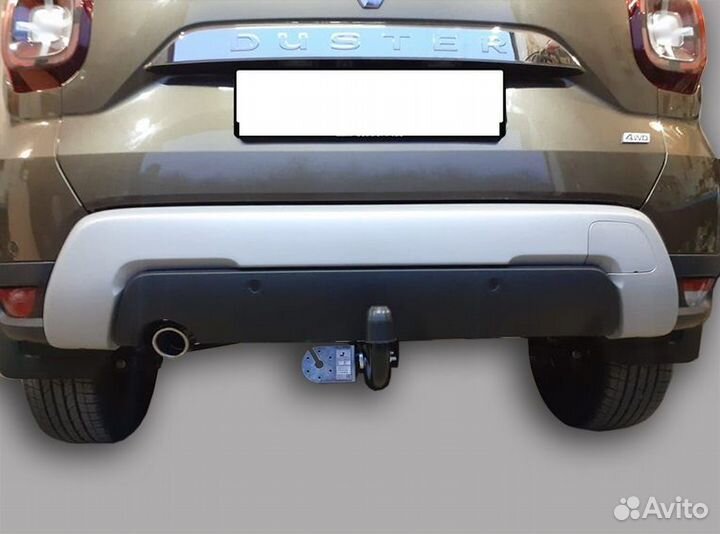 Фаркоп на Рено Дастер с 2011 по 2022 год