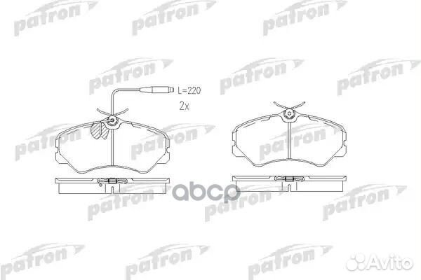 Колодки тормозные дисковые передн alfa romeo: AR 6