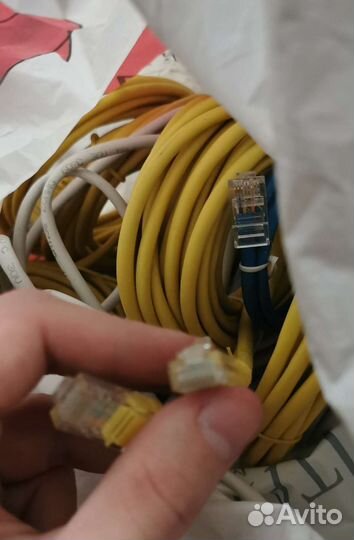 Патч корд Ethernet кабель 1-2 метра