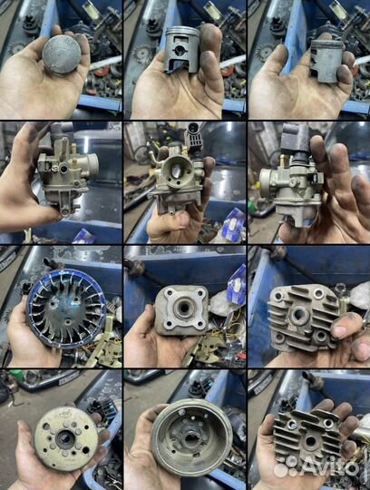 Запчасти на скутер honda dio, keeway