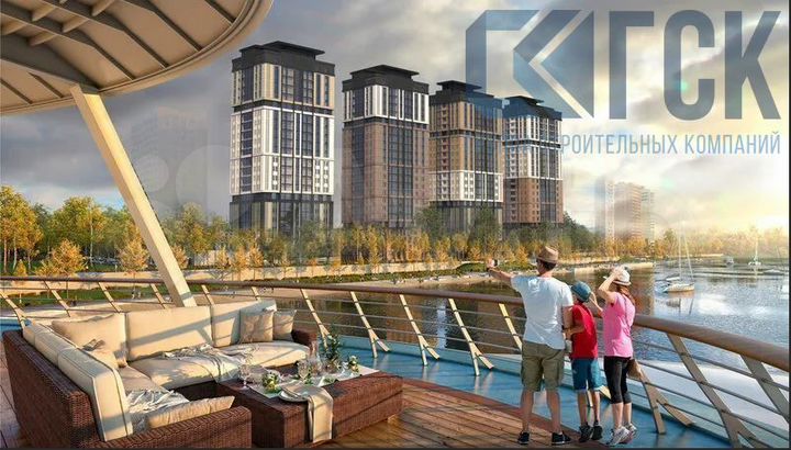 2-к. квартира, 49,8 м², 6/21 эт.