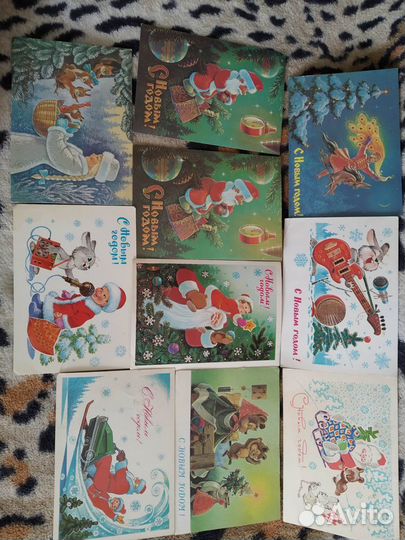 Редкие открытки Зарубина, Галеркина