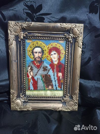 Иконы вышитые бисером