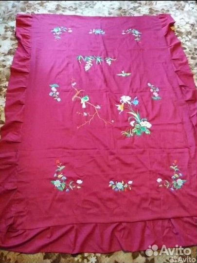 Шелковое покрывало СССР Вьетнам