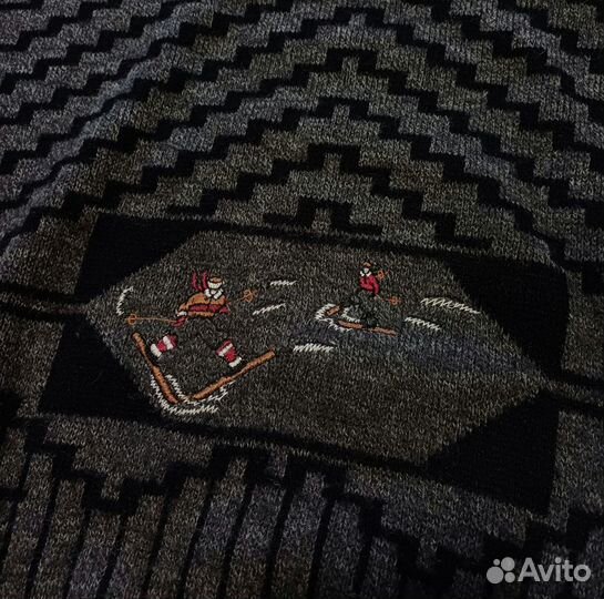 Винтажный Свитер Lacoste Golfino Coogi Оригинал