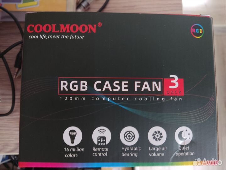 Корпусные вентиляторы 120мм