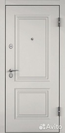 Входная бюджетная дверь