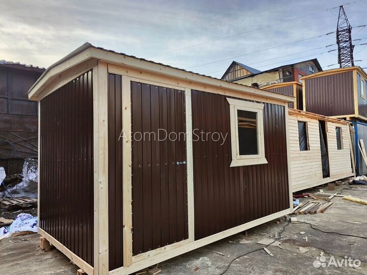 Бытовка зимняя утепленная. Выдерживает до -30