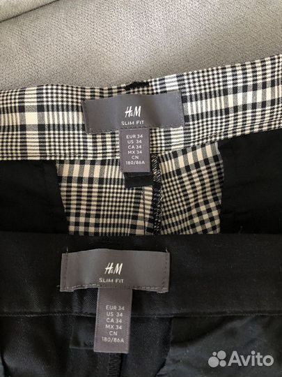 Брюки мужские H&M