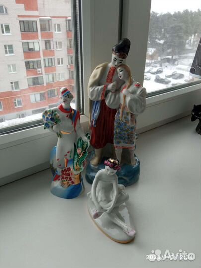 Фарфоровые статуэтки лфз
