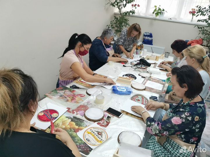 Мастер-классы по декупажу и декору