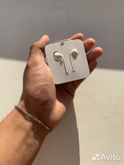 Наушники apple проводные lightning