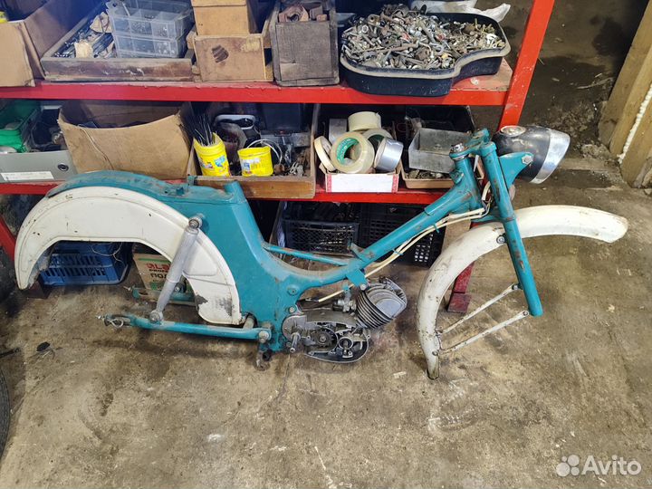 Мопед рмз Рига 3 1968г. Р-А-З-Б-О-Р