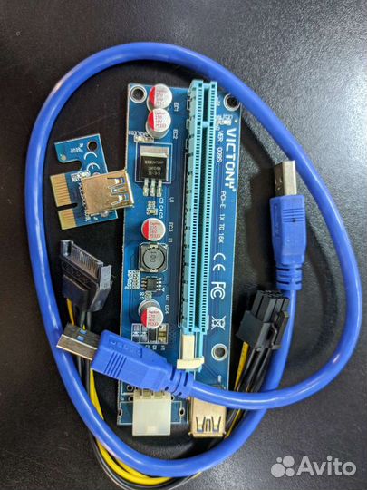 Рейзер ver. 9s Нов. Для подключения видеокарт