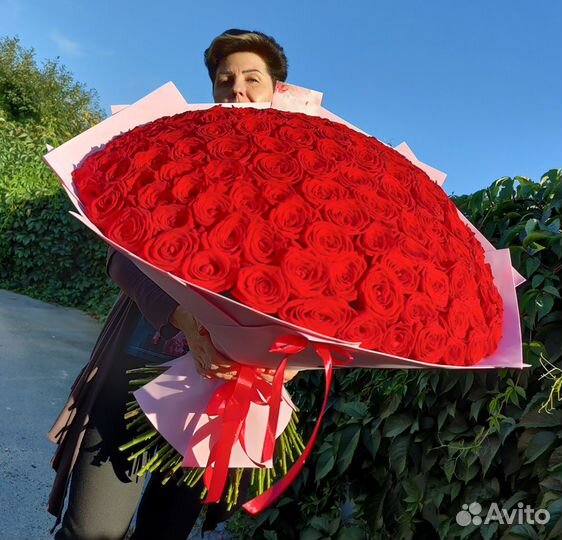 Букет 135 роз