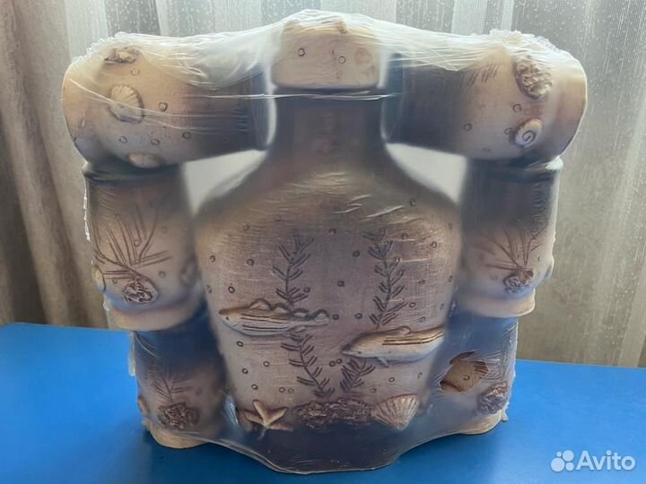 Глиняный набор для напитков