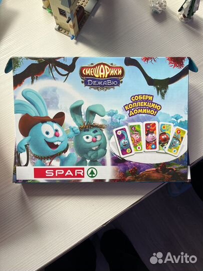 Смешарики домино полная коллекция спар
