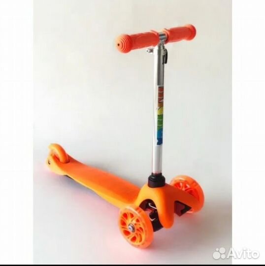 Самокат детский трехколесный бу