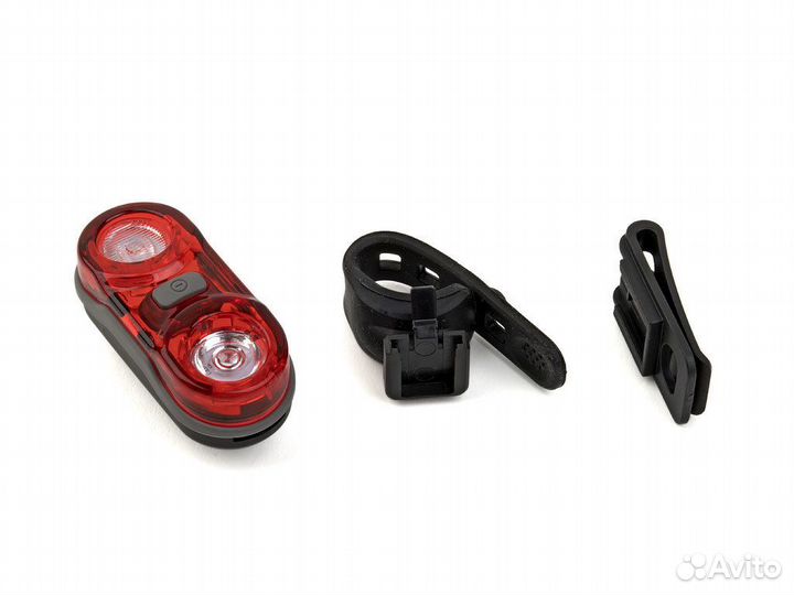 Фонарь задний Author Duplex X7, на подседельный шт