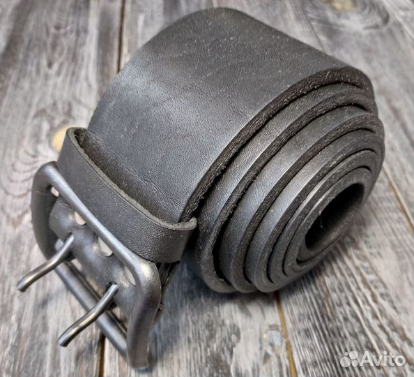 Ремень 5 см из натуральной кожи