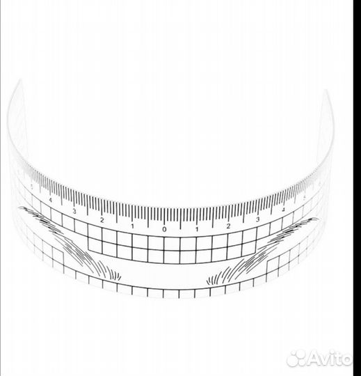 Линейка для бровей