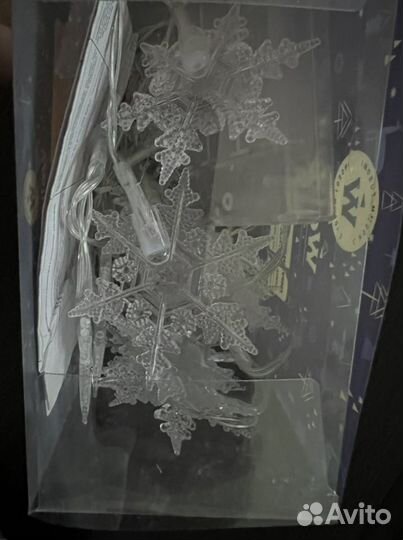 Гирлянда «снежинки»