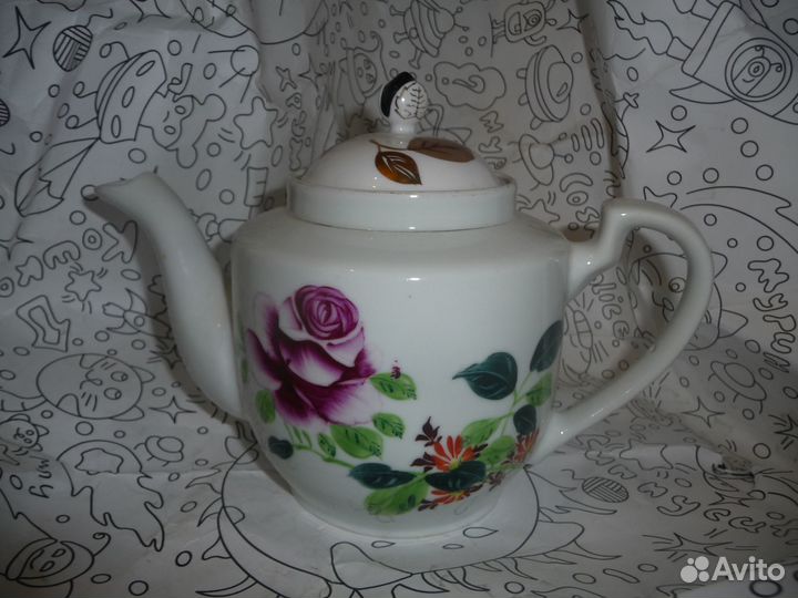 Чайник заварочный фарфор Старый Китай