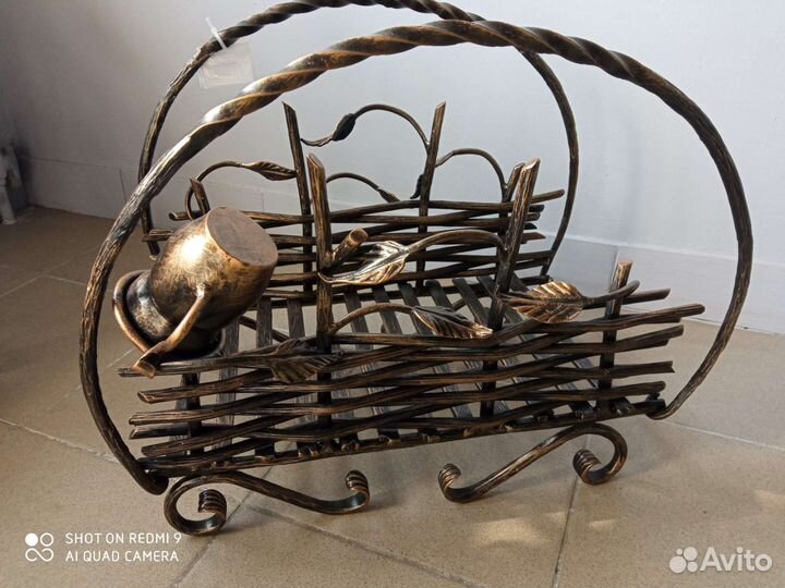 Кованый каминный набор