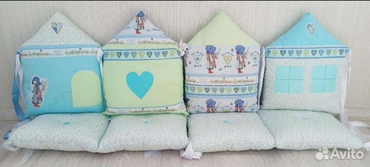 Бортики в детскую кроватку