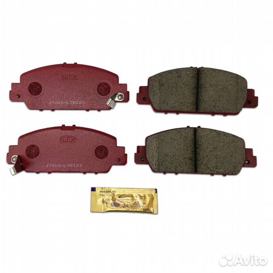 Колодки дисковые nibk PN28005