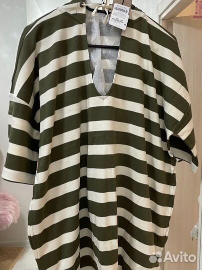 Длинная футболка massimo dutti