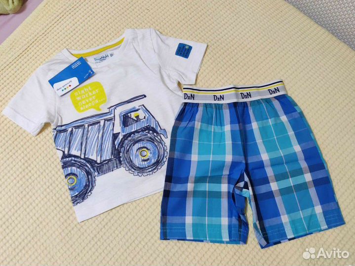 Пижама для мальчика новая 86 92