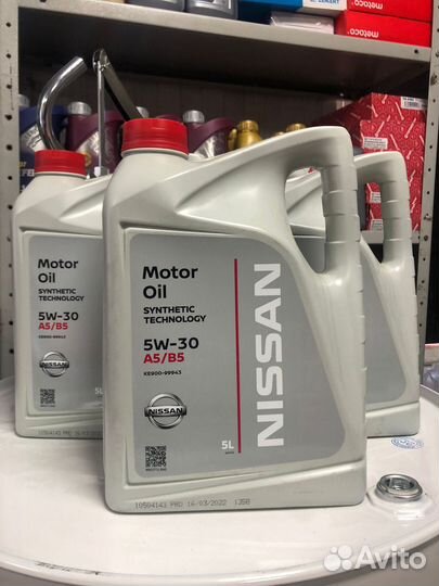 Моторное масло nissan