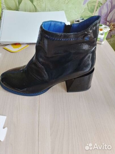 Ботильоны натуральная кожа женские 39 размер