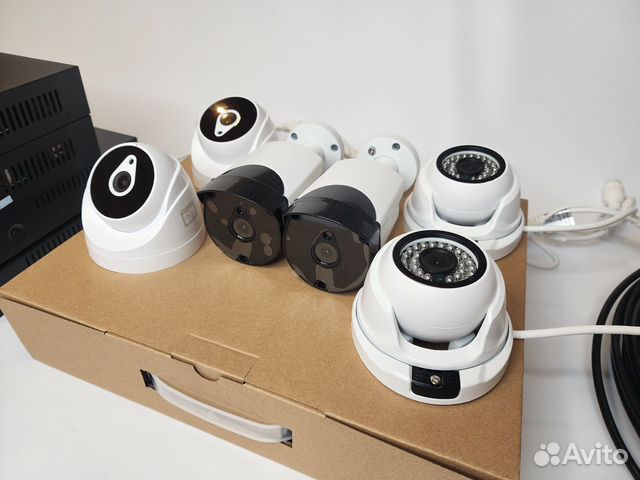Камеры видеонаблюдения от 4 до 8 мп новогодние объявление продам