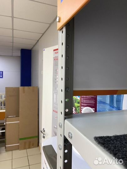 Стеллаж металлический сборный для склада