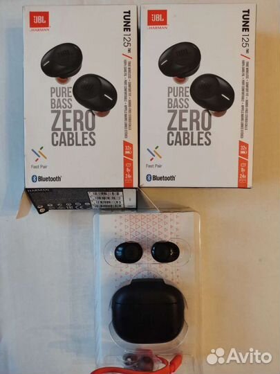 Беспроводные наушники jbl125