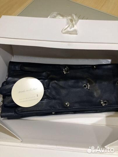 Перчатки Италия. Натуральная кожа