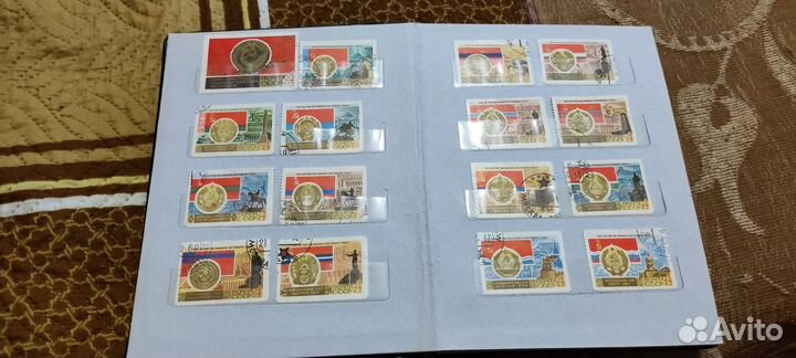 Альбом с марками СССР