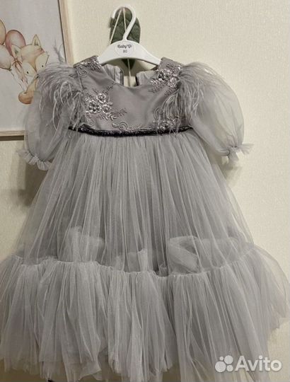 Платье для девочки 86-92