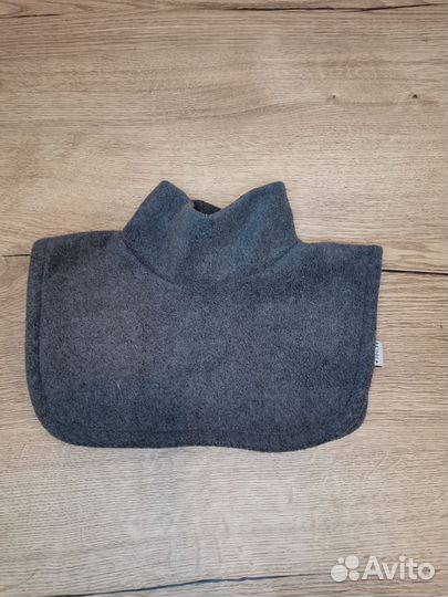 Зимняя болоневая шапка и манишка р. 50 52