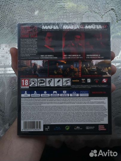 Новый Mafia trilogy Ps4/ps5 русская версия