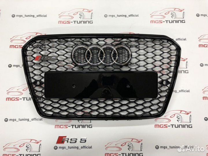Решетка на Audi A5 в стиле RS5 дизайн 2