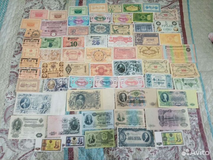 Копии раритетных банкнот(100 штук)