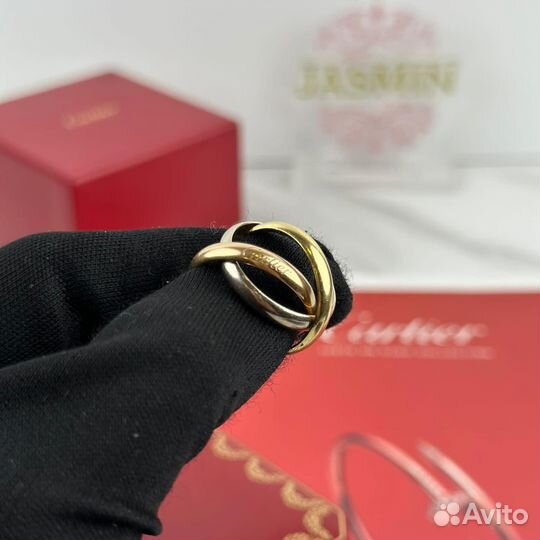 Cartier trinity кольцо все размеры