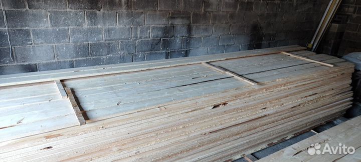 Доска обрезная сухая сосна