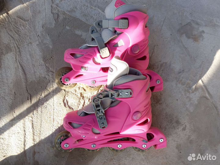 Роликовые коньки детские раздвижные