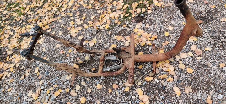 Рама мотороллер тулица